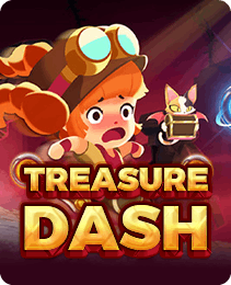 Treasure Dash slot available in the 2J app